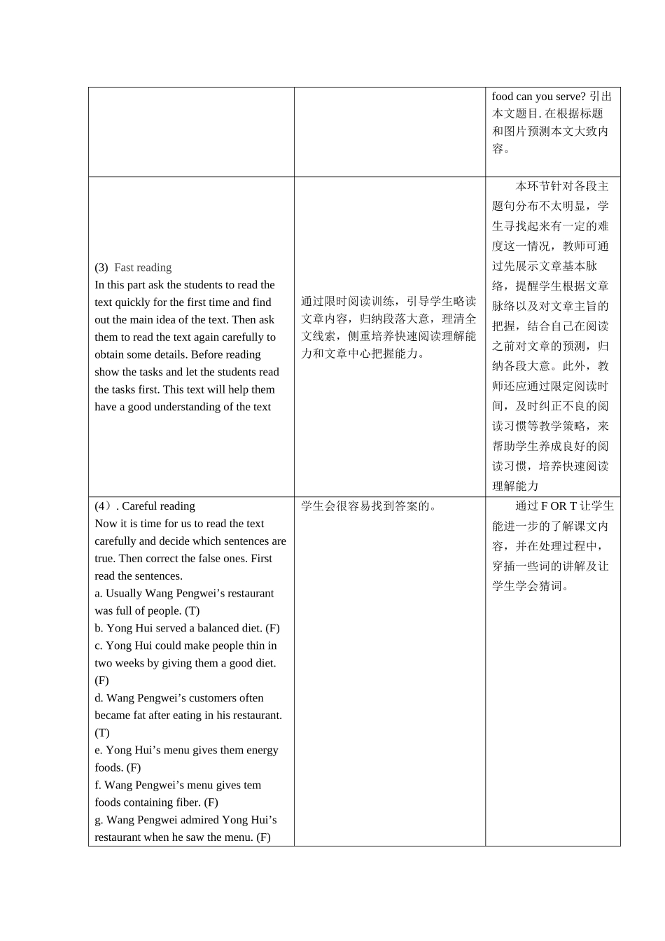 翟育芳-高中英语教学设计_第3页