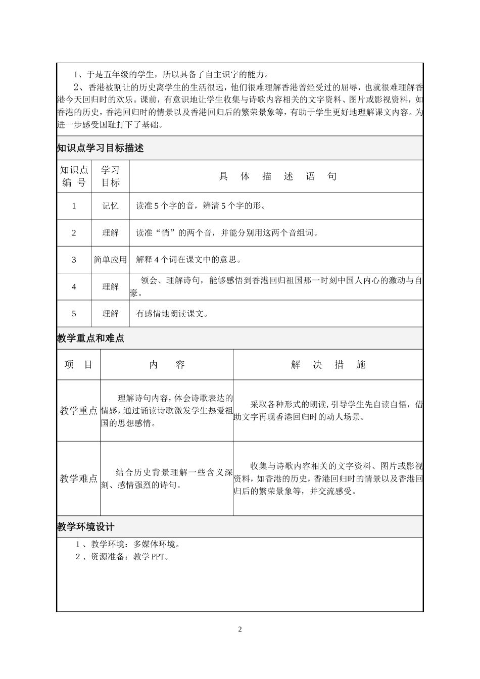 一节课的教学设_第2页