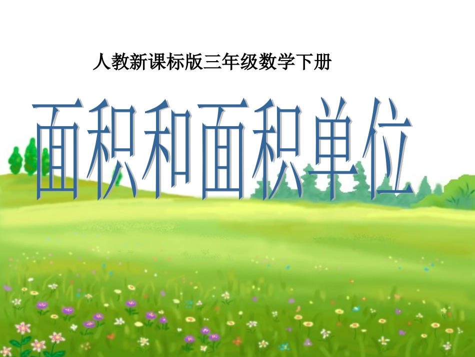 425面积和面积单位_第1页