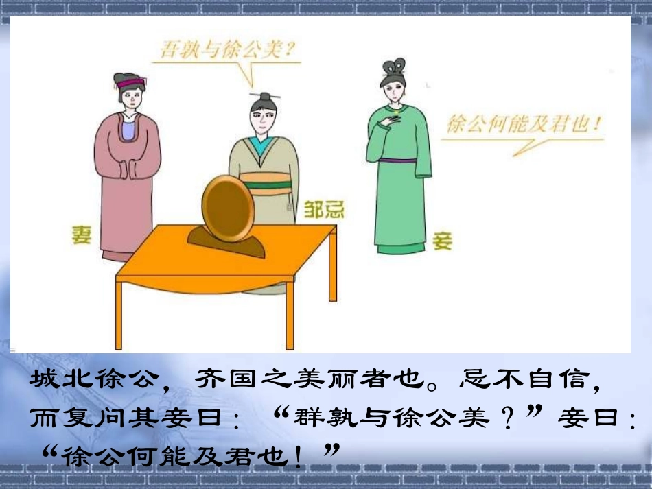 语文九年级下册《邹忌讽齐王纳谏》优秀课件：38页_第3页