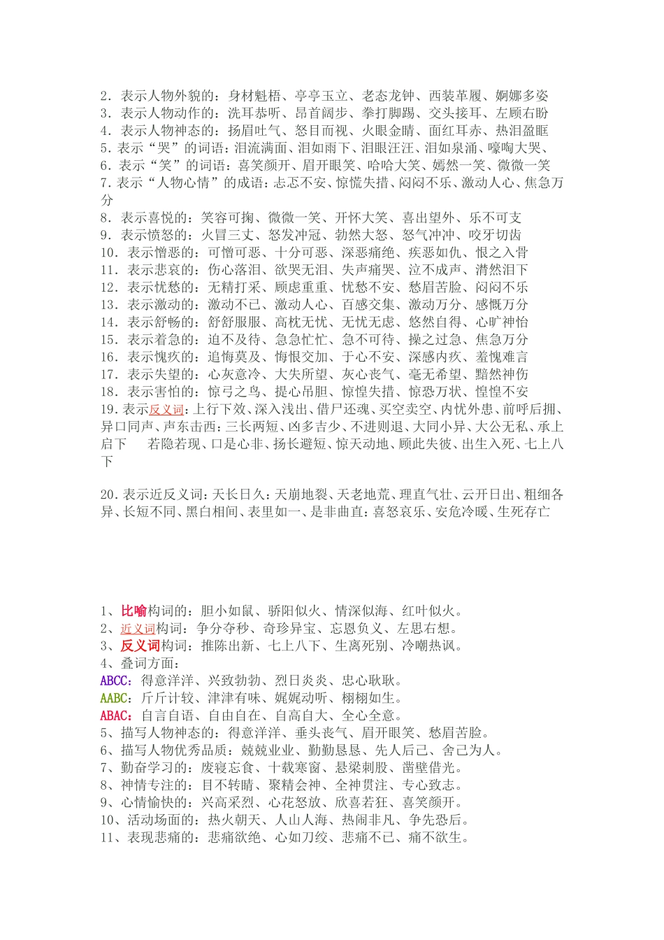 成语复习指导全解_第2页