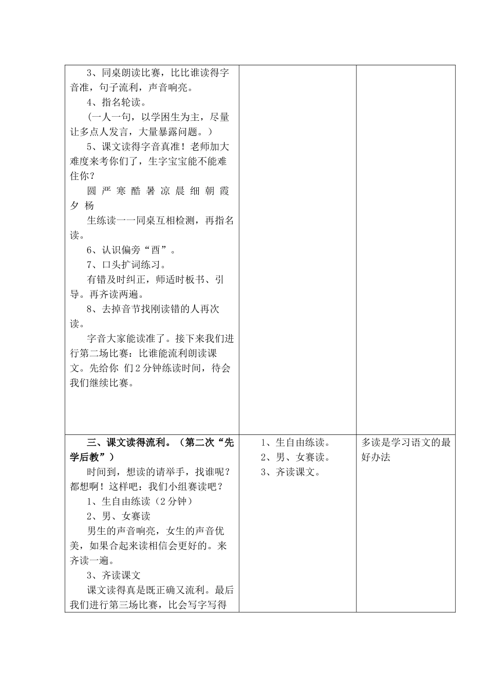 (部编)人教2011课标版一年级上册古对今教学设计_第2页