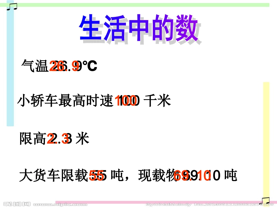 人教2011版小学数学三年级认识小数课件-(9)_第3页