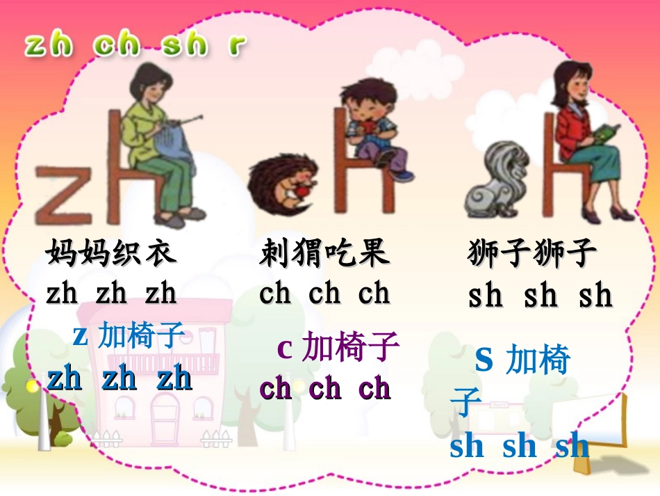 (部编)人教2011课标版一年级上册zh---ch---sh----r_第3页