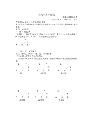 探索“双平行角“””