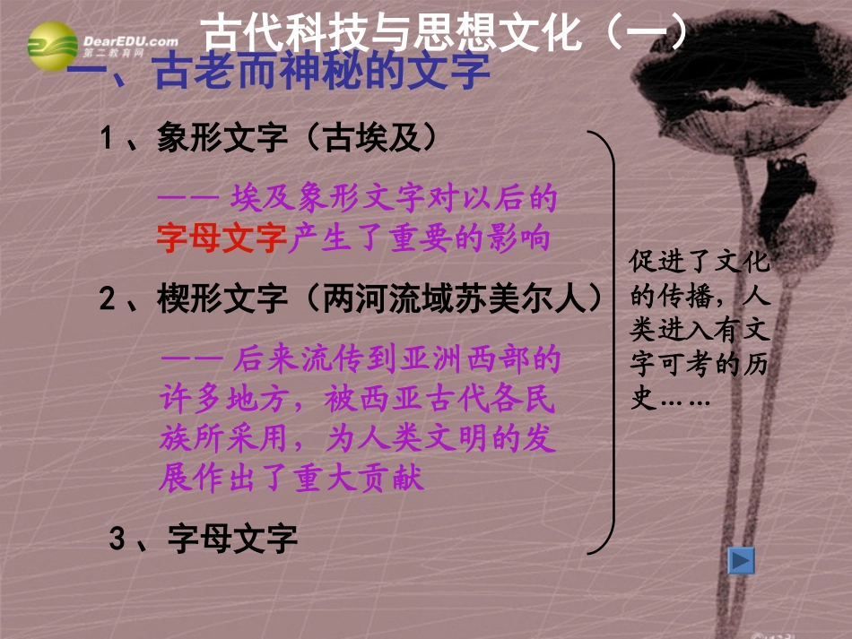 九年级历史上册第8课古代科技与思想文化一课件新人教版_第2页