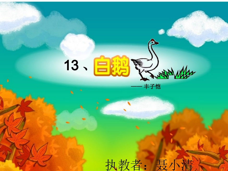 13白鹅ppt自制_第3页
