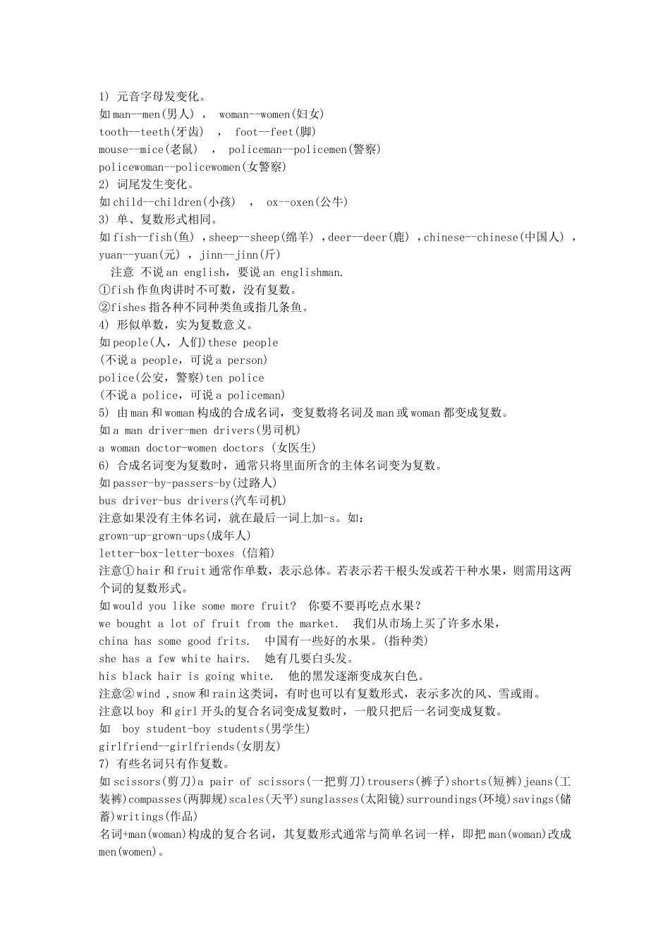 小学英语语法大全_第3页