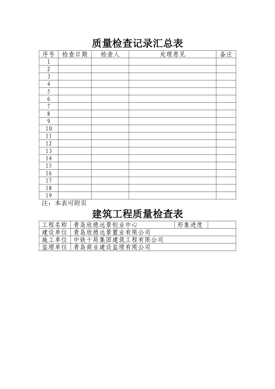 企业建筑工程项目质量管理手册_第2页