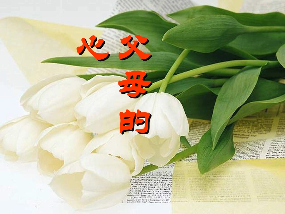 《父母的心》课件3_第1页