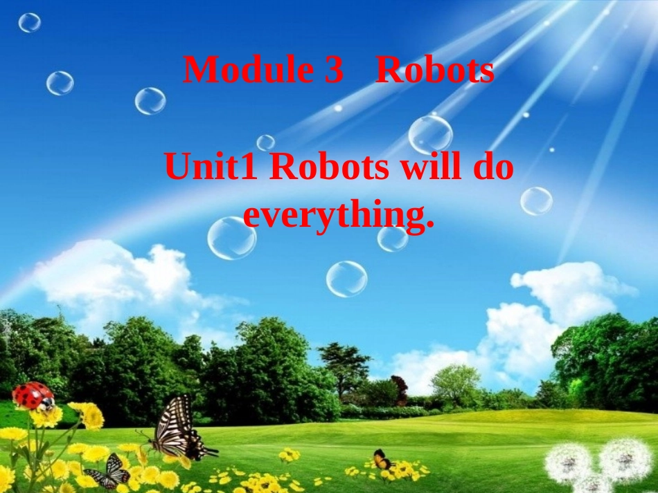 新外研版(三起)四年级下册英语module-3《unit-1-robots-will-do-everything》ppt课件4www.jiaokedu._第1页