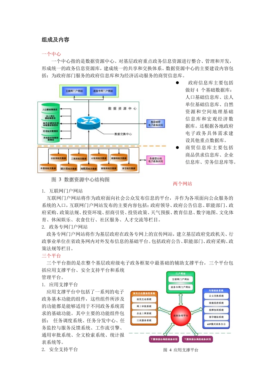 基层政府电子政务一体化解决方案_第3页