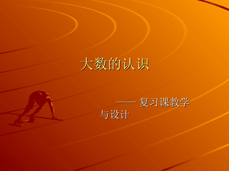 大数的认识——复习_第1页