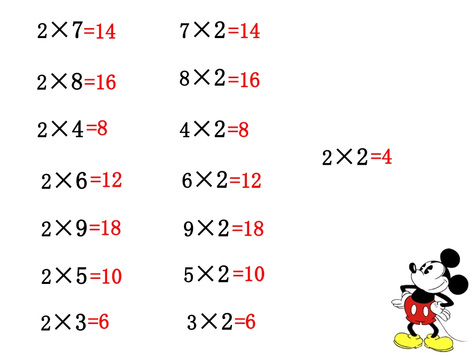 1的乘法口诀_第2页