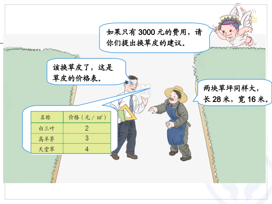 人教2011版小学数学三年级我们的校园PPT-(2)_第3页