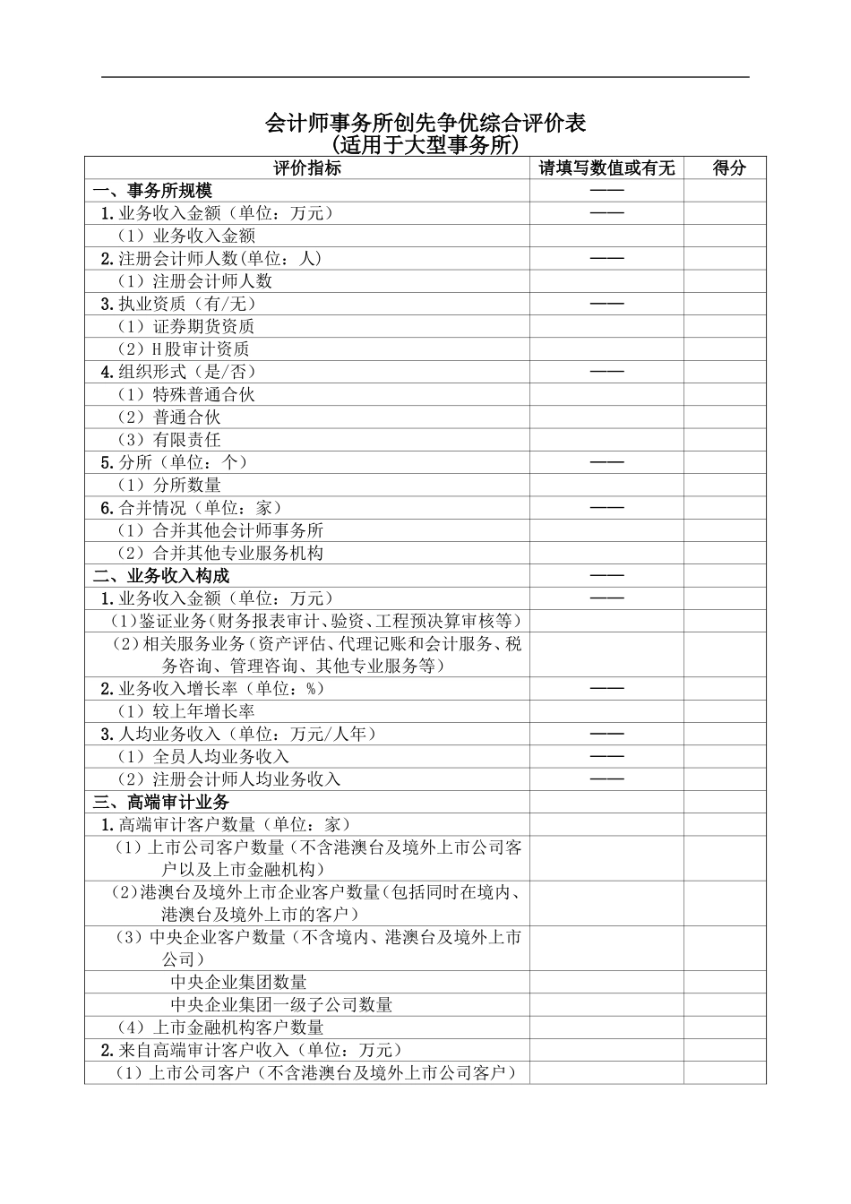 会计师事务所创先争优综合评价表_第2页