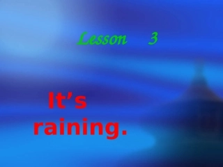 Lesson-----3