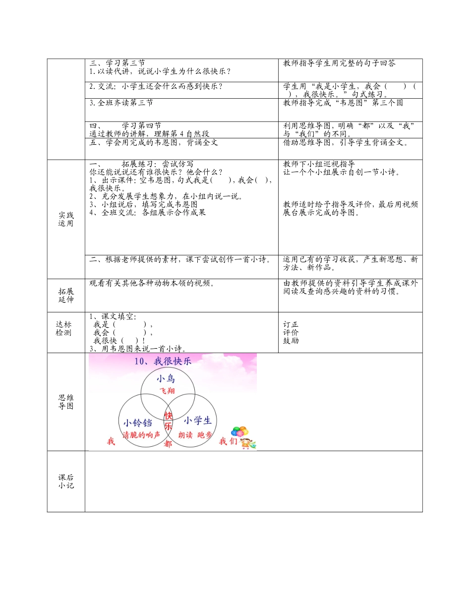 我很快乐(导学案)_第2页