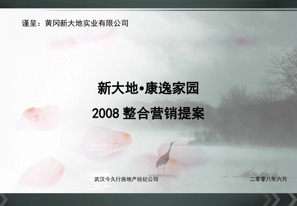 新大地康逸家园整合营销提案_第1页