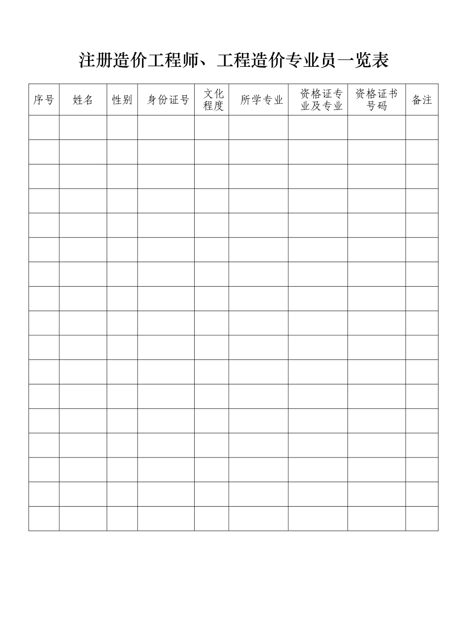 计价手册申领(换发)系列表格_第3页