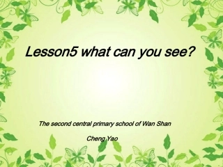 四年级英语下册Unit6-At-a-FarmLet's-learn第一课时课件