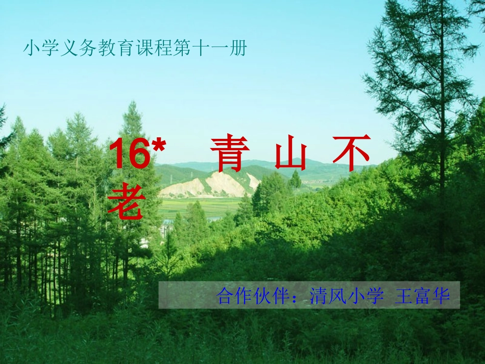 青山不老(2)._第2页