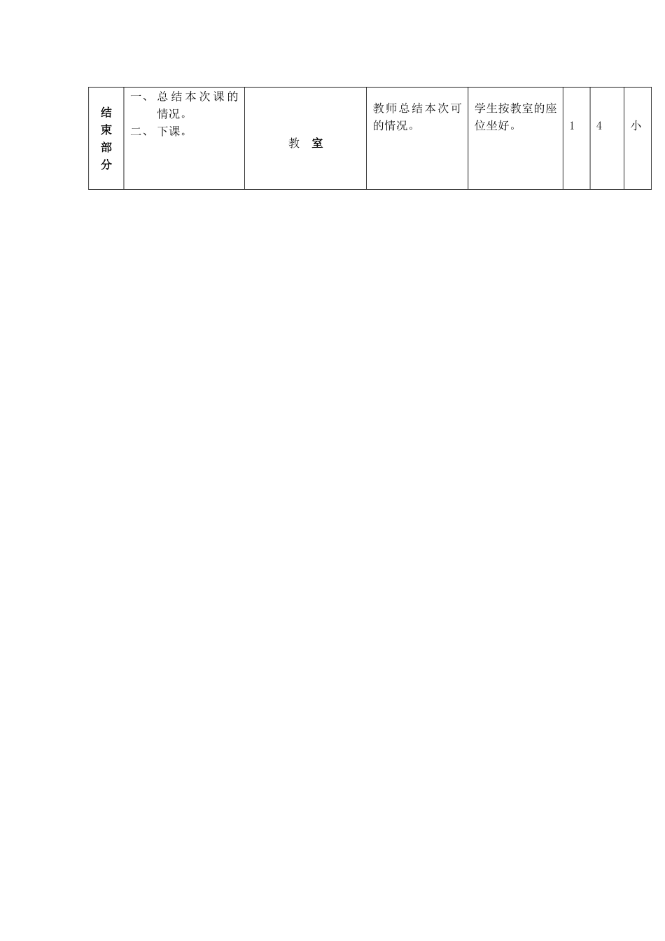 体育课教案1_第2页