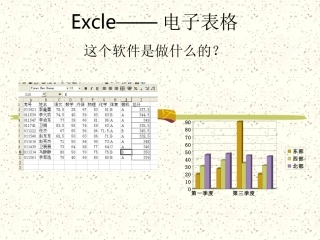 Excle——电子表格