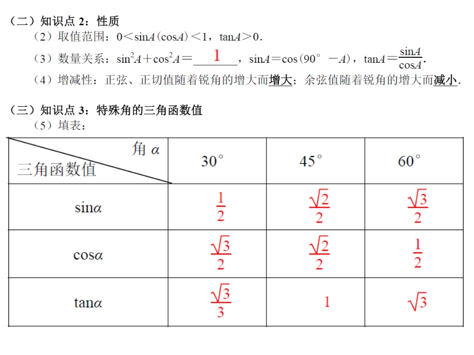 中考复习课解直角三角形_第2页