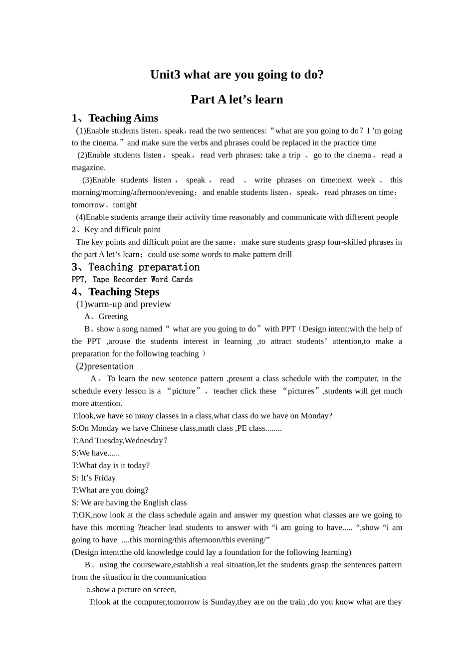 Unit4-what-are-you-going-to-do_第1页