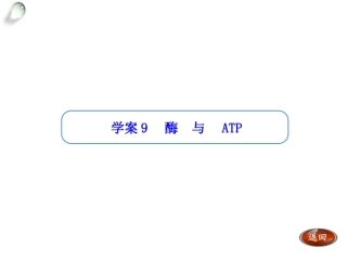 【金版方案】2014高考生物(人教版)一轮复习“学案”课件：第9讲--酶与ATP(共30张PPT)
