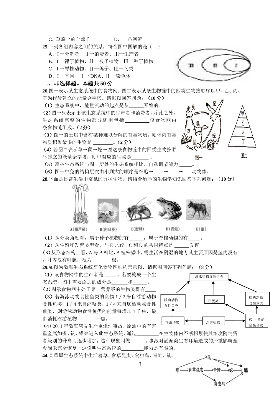 八年级下半期试卷_第3页