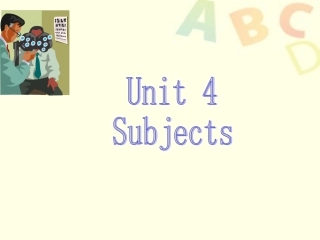 Unit-4-Subjects课件4