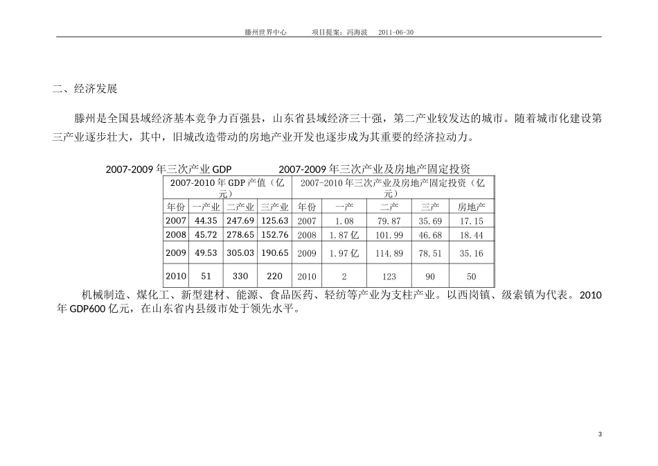 滕州世界中心项目定位及推广思路沟通(住宅篇)_第3页