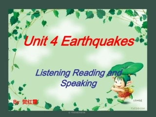 人教课标版高中英语必修一Unit4Listening-Reading-and-Speaking课件