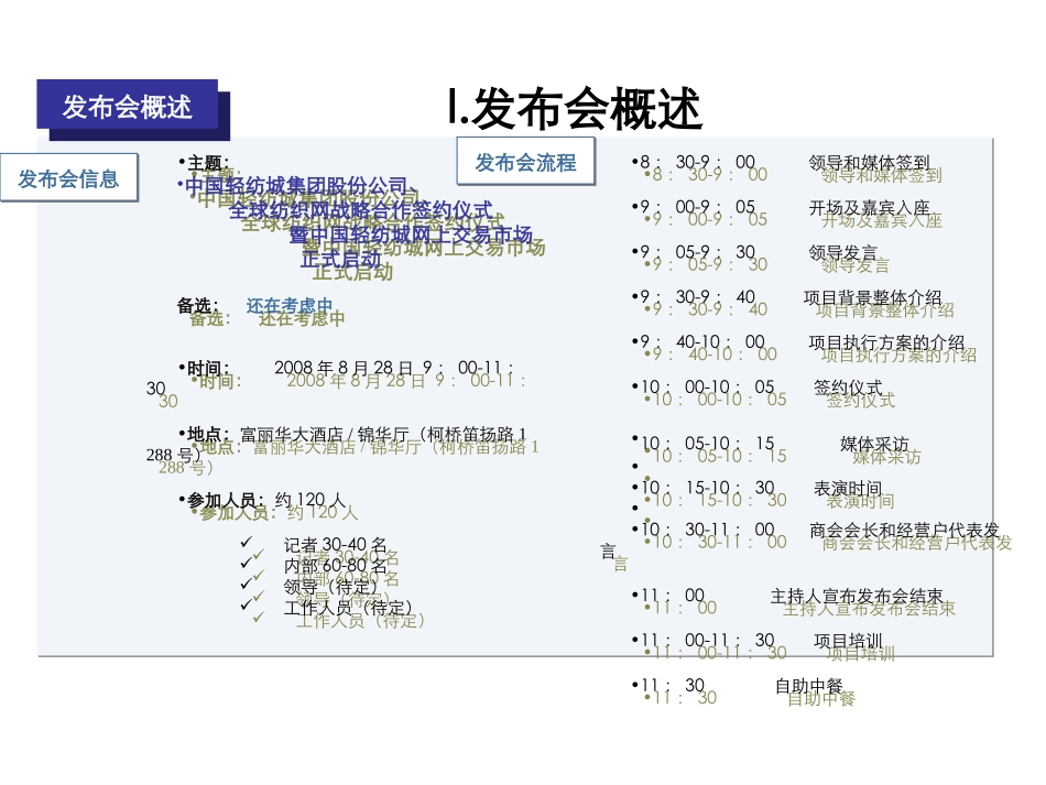 中国轻纺城网上交易市场正式启动新闻发布会活动策划案_第2页