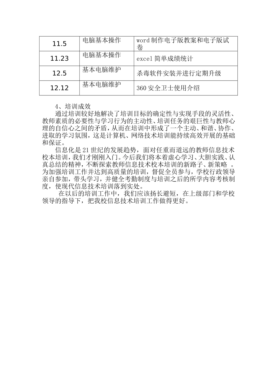 信息技术校本培训工作总结_第2页