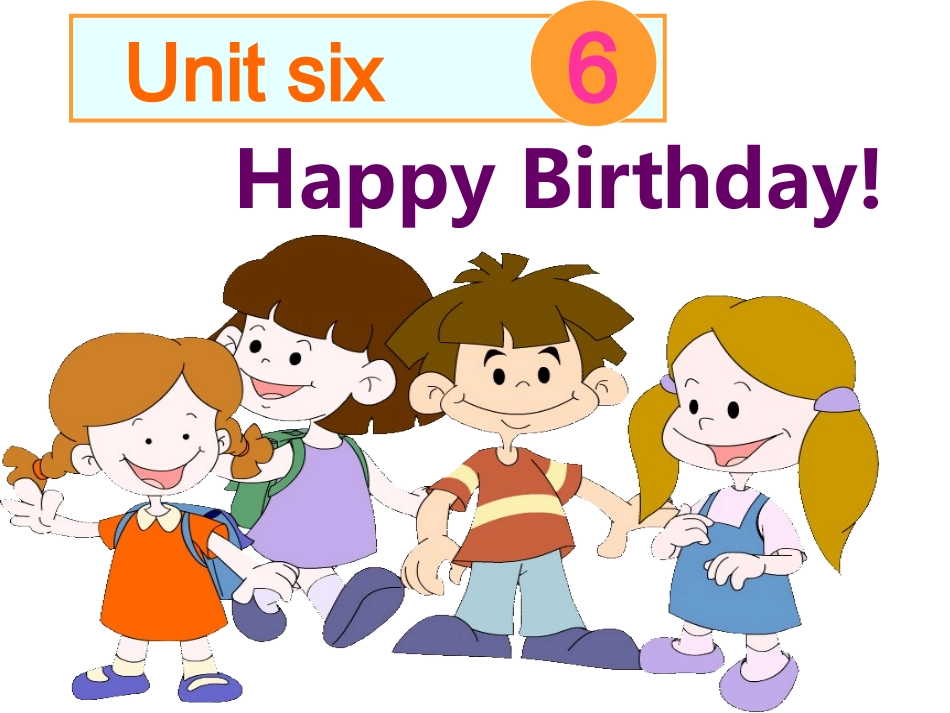 pep小学三年级英语Unit-6-happybirthday-A-Let's-learn1_第1页