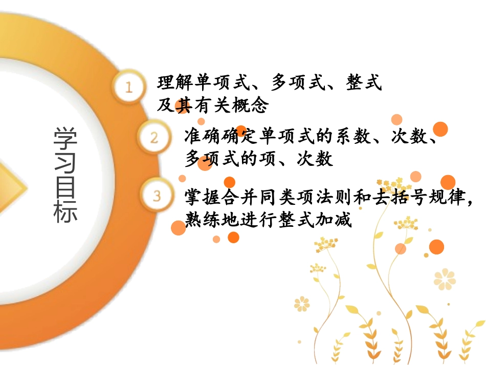 整式的加减(复习课)PPT_第3页