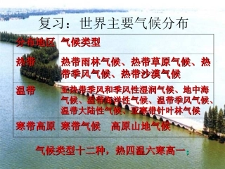 七上地理第四章第五节-影响气候的因素(课件)