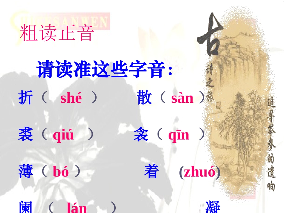 (部编)初中语文人教2011课标版七年级下册逢入京使-(4)_第2页