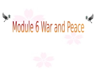 Module-6-War-and-Peace
