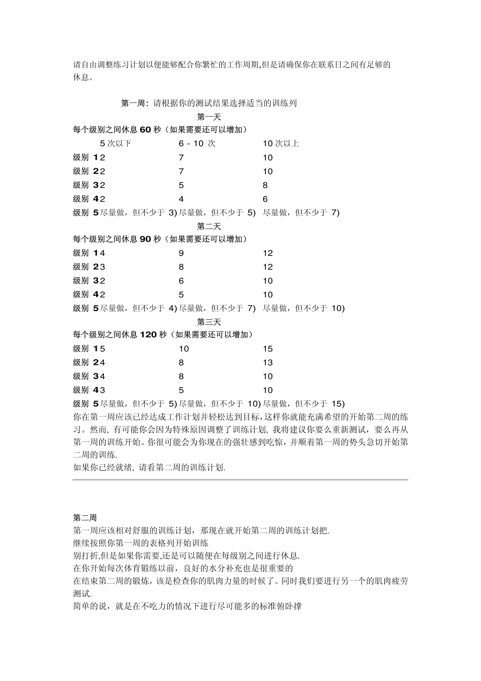 6周内让你能连续做满100个俯卧撑_第3页