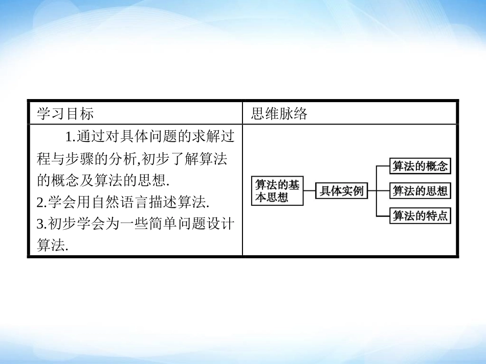 2.1-算法的基本思想1-ppt课件-高一数学必修3-北师大版-【测控设计】_第3页