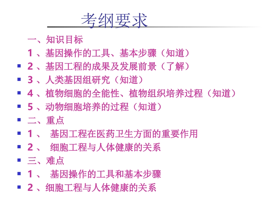 专题生物工程与健康课件_第3页