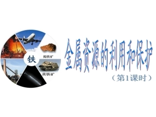 人教版九年级化学下册《-金属资源的利用和保护》课件-