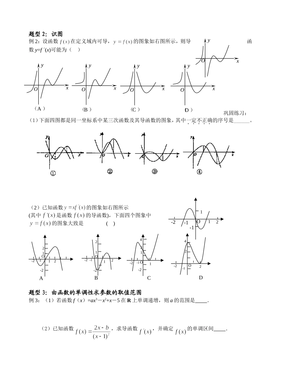 导数应用(1)单调性_第2页