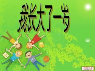 我长大了一岁课件