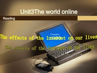 Unit3Theworldonline