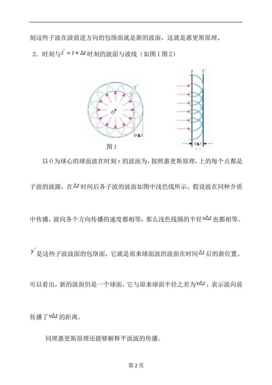 92.4-惠更斯原理-波的反射与折射教案张志明_第2页